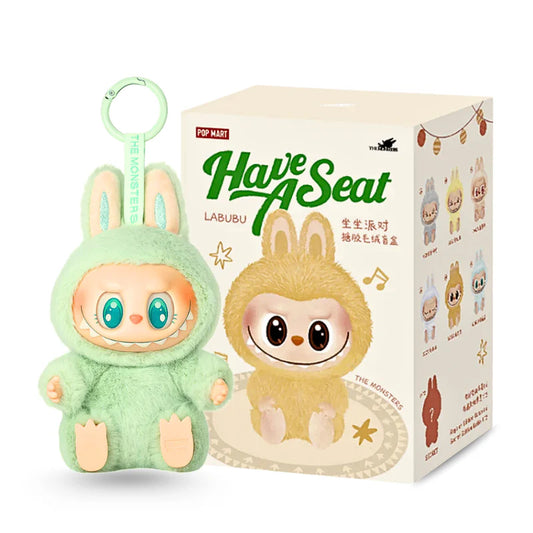 Labubu Monster Plush Keychain