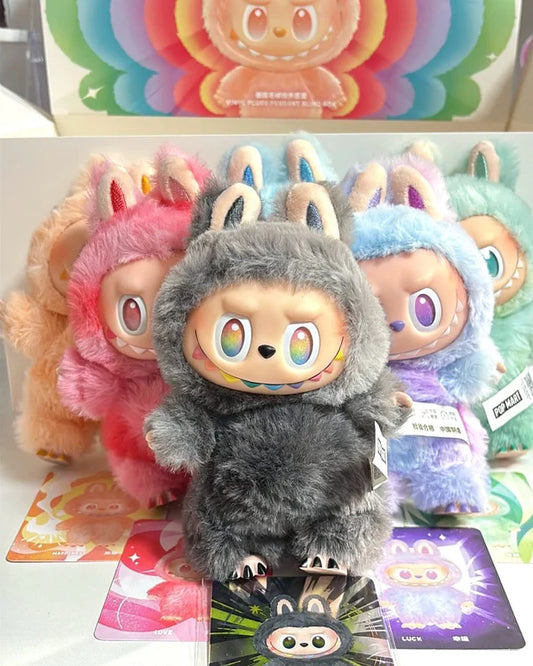 Labubu Monster Plush Keychain