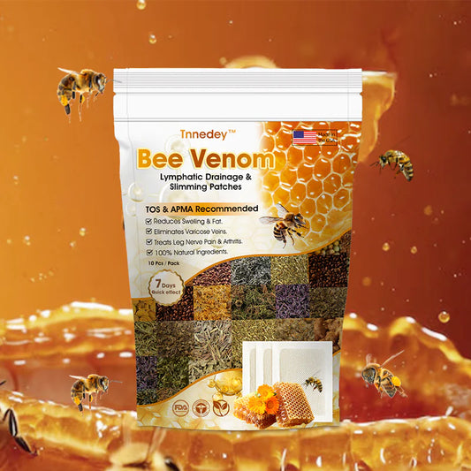 Bee Venom Lymphatic Drainage & Slimming Foot Patches 🌿👣(BUY 1 GET 1 FREE)