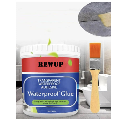 Crack Seal Glue 300gm with Brush Transparent Adhesive Waterproof Glue