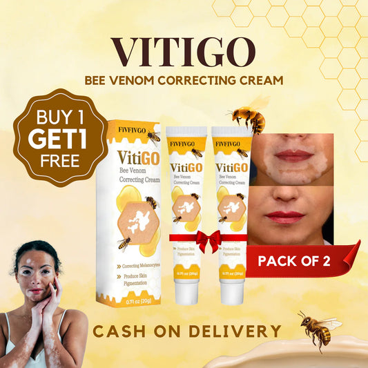 VitiGO Revitalizing Bee Venom Cream – Natural Skin Restoration & Vitality (Buy 1 Get 1 Free🔥)