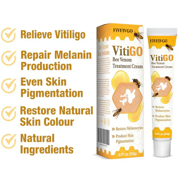 VitiGO Revitalizing Bee Venom Cream – Natural Skin Restoration & Vitality (Buy 1 Get 1 Free🔥)