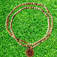 Tulsi Mala With Radha Name Pendant