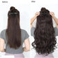 24"inch Clips Based Synthetic Hair Extension for women